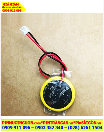 Panasonic CR2354 (Zắc cắm CMOS), Pin 3v lithium Panasonic CR2354 chính hãng, X.xứ Indonesia 